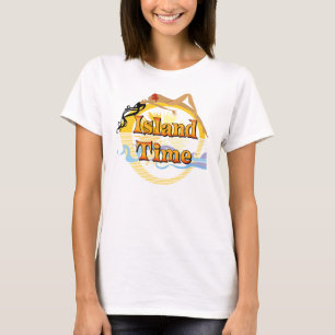 T-shirt de temps d'île