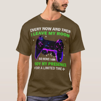 T-shirt De Temps En Temps Je Laisse Mon Pièce Jouer