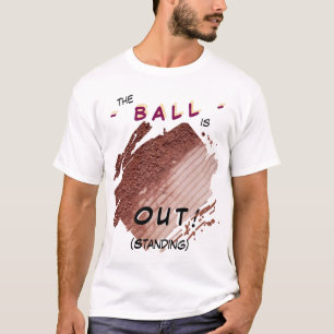 T-shirt de Tennis Court OUT (debout)