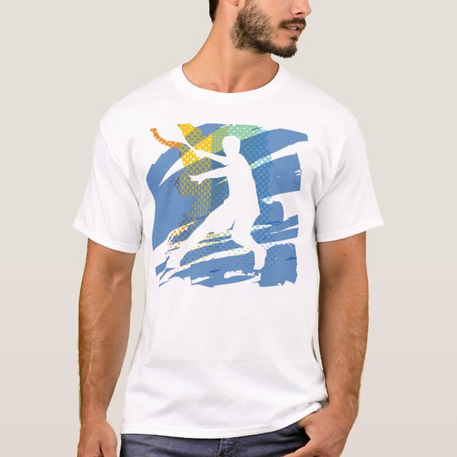 T-shirt de tennis le plus frais pour les joueurs d (Devant)