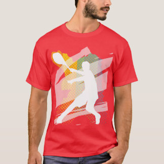 T-shirt de tennis rouge