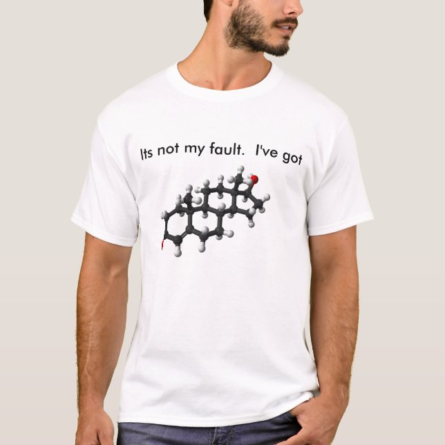 T-shirt de testostérone (Devant)