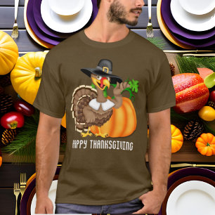 T-shirt de thanksgiving et de vacances de la