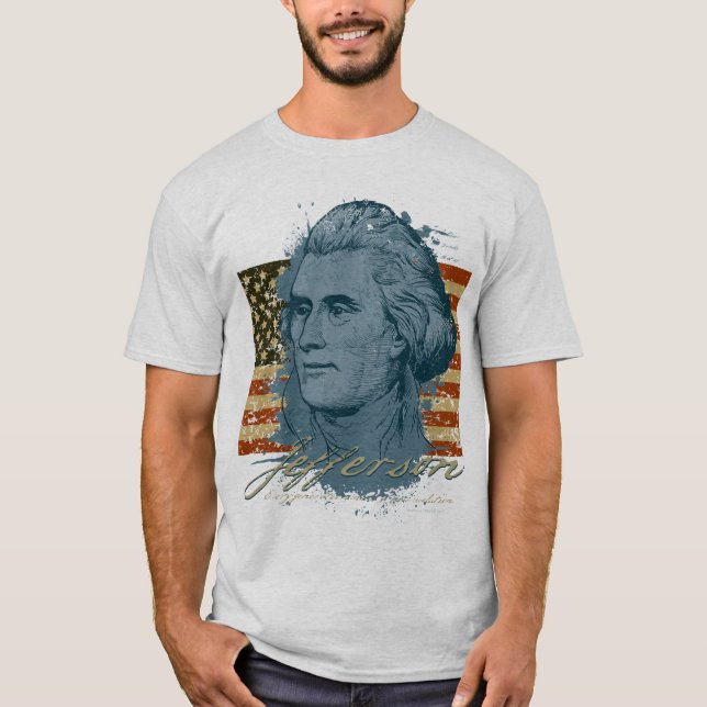 T-shirt de Thomas Jefferson (Devant)