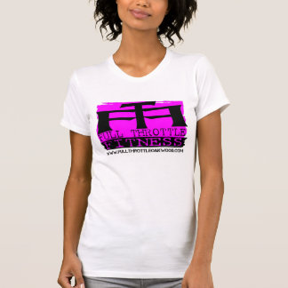 T-shirt de timbre de rose de forme physique de