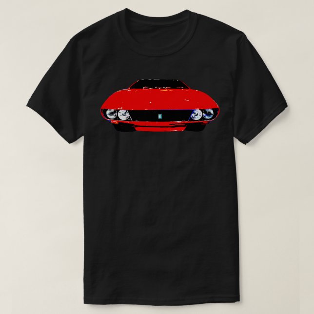 T-shirt De Tomaso Mangusta années 1960 Italien classique r (Design devant)