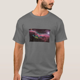 T-shirt de tortue de l'espace