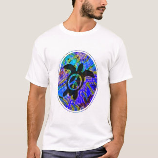 T-shirt de tortue de paix
