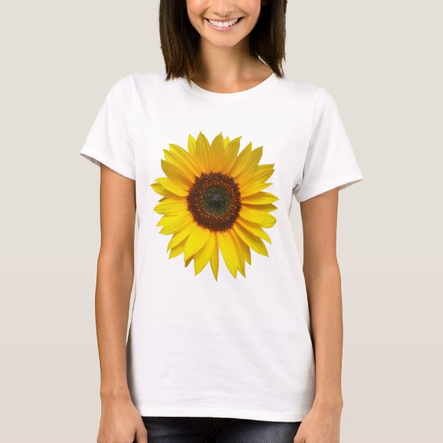 T-shirt de tournesol (Devant)