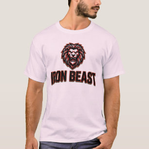 T-shirt de travail avec le logo Iron Beast Gym