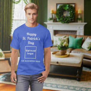 T-Shirt de travail bleu royal profond pour la Sain