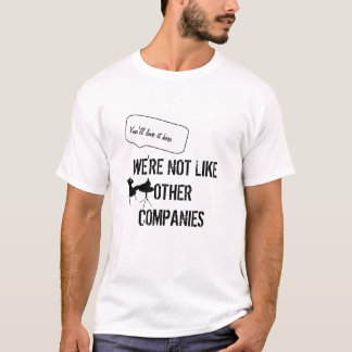 T-shirt de travail sarcastique
