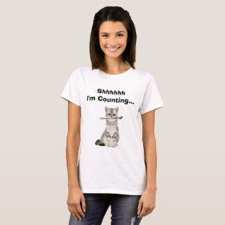 T-shirt de tricot d'amoureux des chats