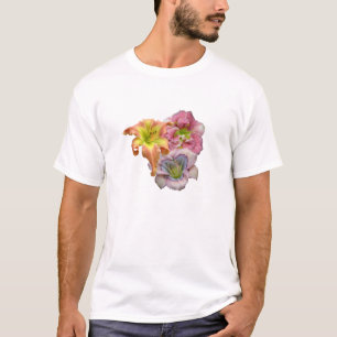 T-shirt de trio de Daylily