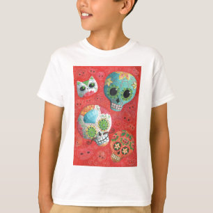 T-shirt De trois jours des crânes morts