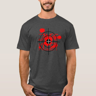 T-shirt de tueur de zombi avec l'éclaboussure de