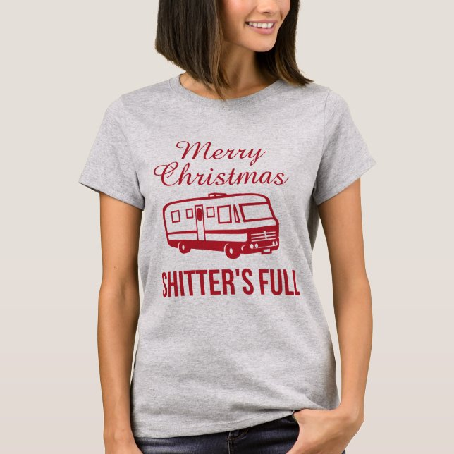 T-shirt de Tumblr Joyeux Noël Shitter's Full (Devant)