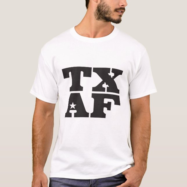 T-shirt de TXAF le Texas (Devant)