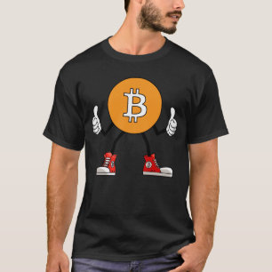 T-shirt de type de Bitcoin