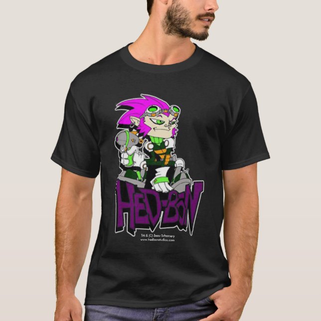 T-shirt de type de l'espace (Devant)