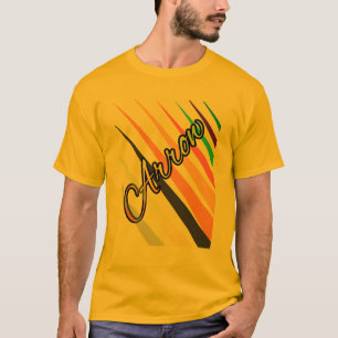 T-Shirt de typographie motivationnelle Restez Posi