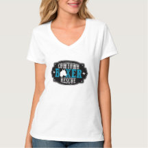 T-shirt de V-Cou de délivrance de boxeur de