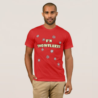 T-shirt de vacances de flocons de neige de F'n