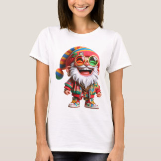 T-shirt de vacances pour femmes Ho-Ho-Ho-Ho Hippie