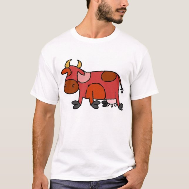 T-SHIRT DE VACHE À BESTY (Devant)