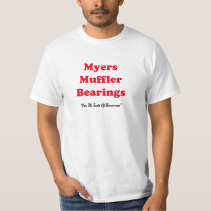 T-shirt de valeur d'incidence de silencieux de