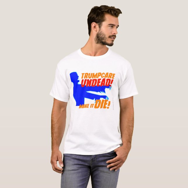 T-shirt de vampires de Trumpcare (Devant entier)