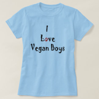 T-shirt de végétaliens d'amour