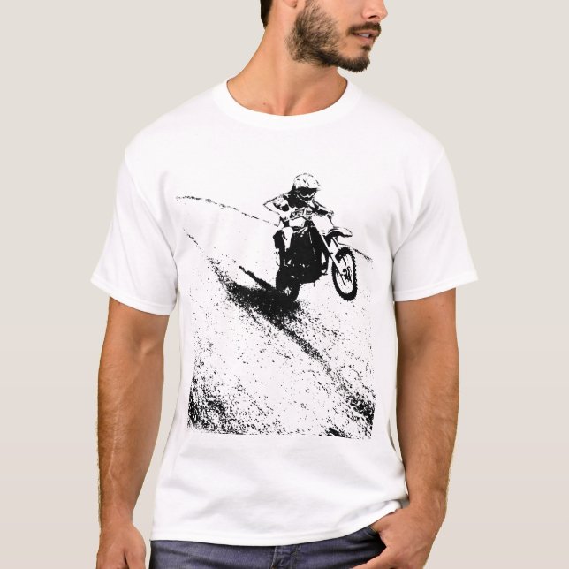 T-shirt de vélo de saleté (Devant)
