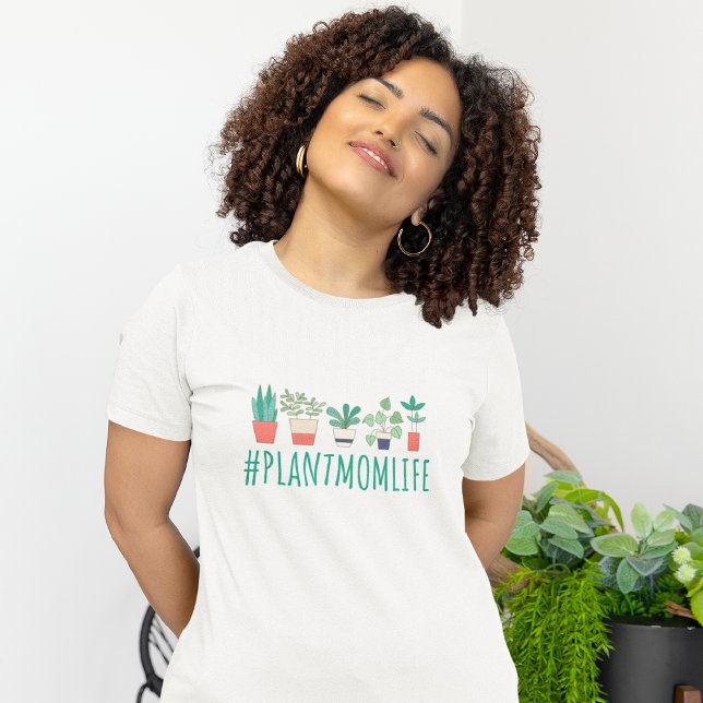 T-shirt de vie maman plante (Créateur téléchargé)