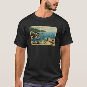 T-shirt de Vintage voyage du lac Tahoe