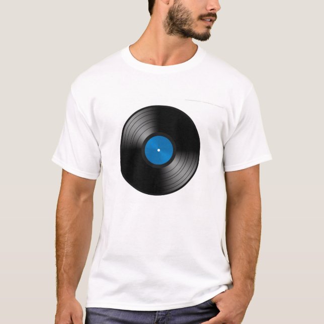 T-shirt de vinyle (Devant)
