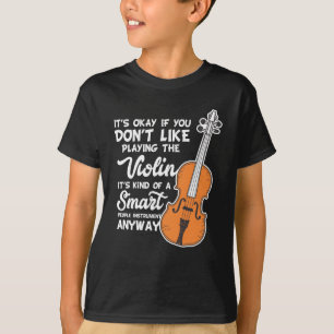 T-shirt de violon - jeu futé drôle de violon de