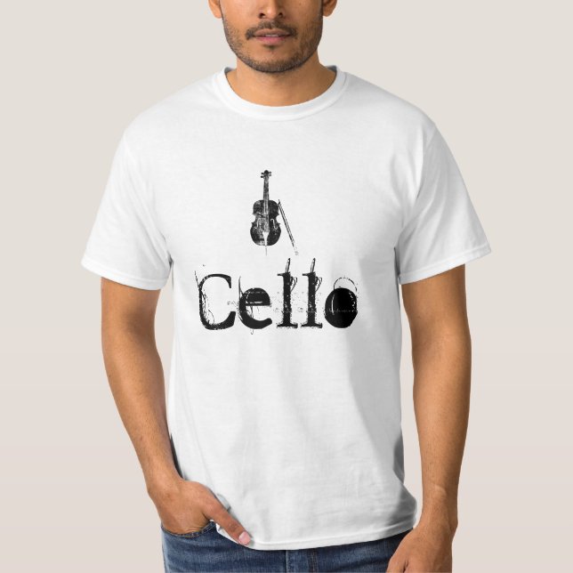 T-shirt de violoncelle (Devant)