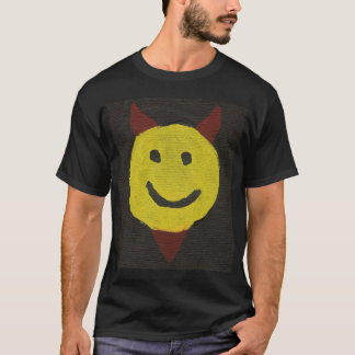 T-shirt de visage de diable