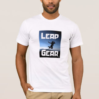 T-shirt de vitesse du saut des hommes