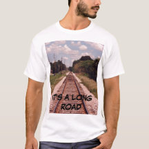 T-shirt de voie ferrée