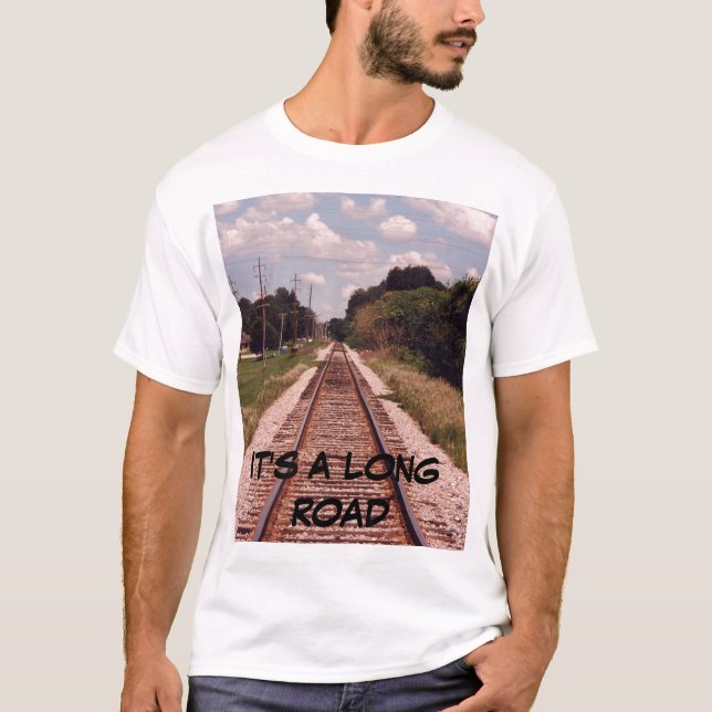 T-shirt de voie ferrée (Devant)