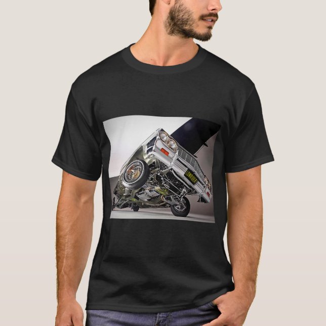 T-Shirt DE VOITURE DE LOWRIDER (Devant)