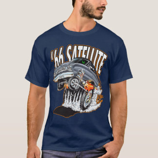 T-shirt de voiture de muscle de 1966 satellites