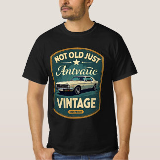 T-shirt de voiture de muscle Vintage - Retro Cl