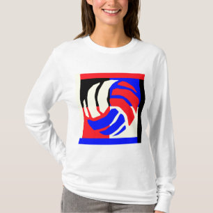 T-shirt de volleyball