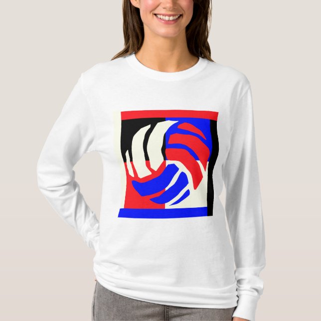 T-shirt de volleyball (Devant)