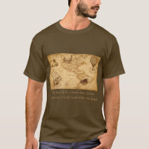 T-shirt de voyage du monde
