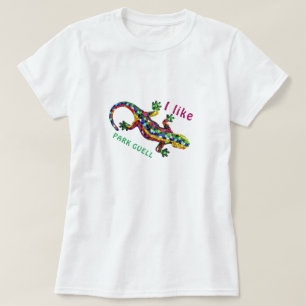 T-shirt de voyage J'aime PARK GUELL. T-shirt cadea