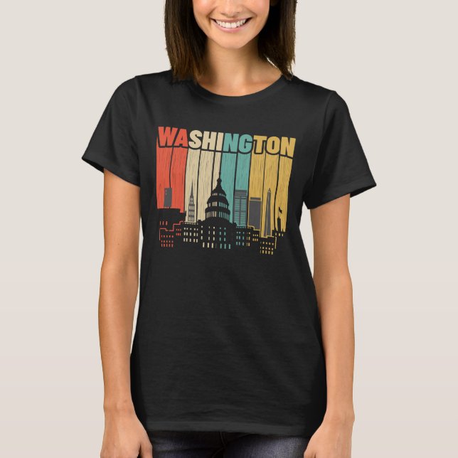 T-shirt de Washington (Devant)